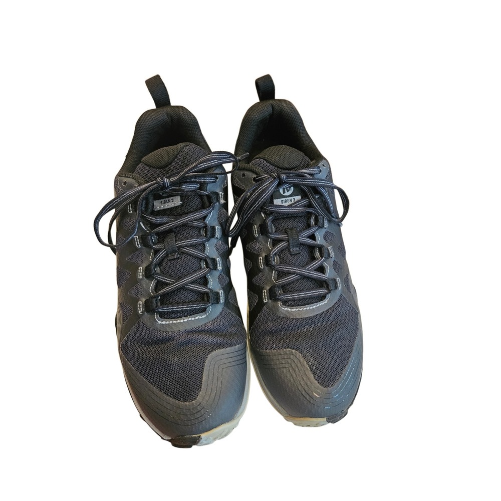 Merrell Womens Siren 3 WP Hiking Trail Shoes Black Grey J52996 Vibram  size 7.5